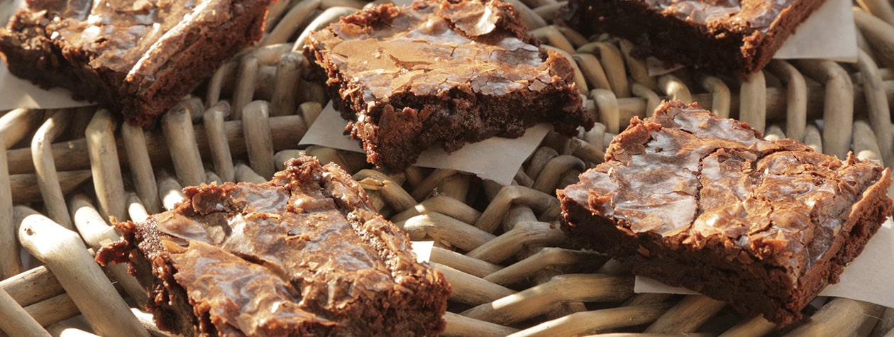 Brownies χωρίς γλουτένη με γιαούρτι Total