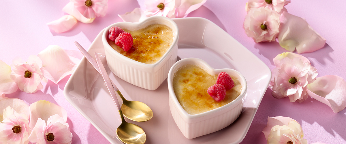 "Crème brûlée" με στραγγιστό γιαούρτι 